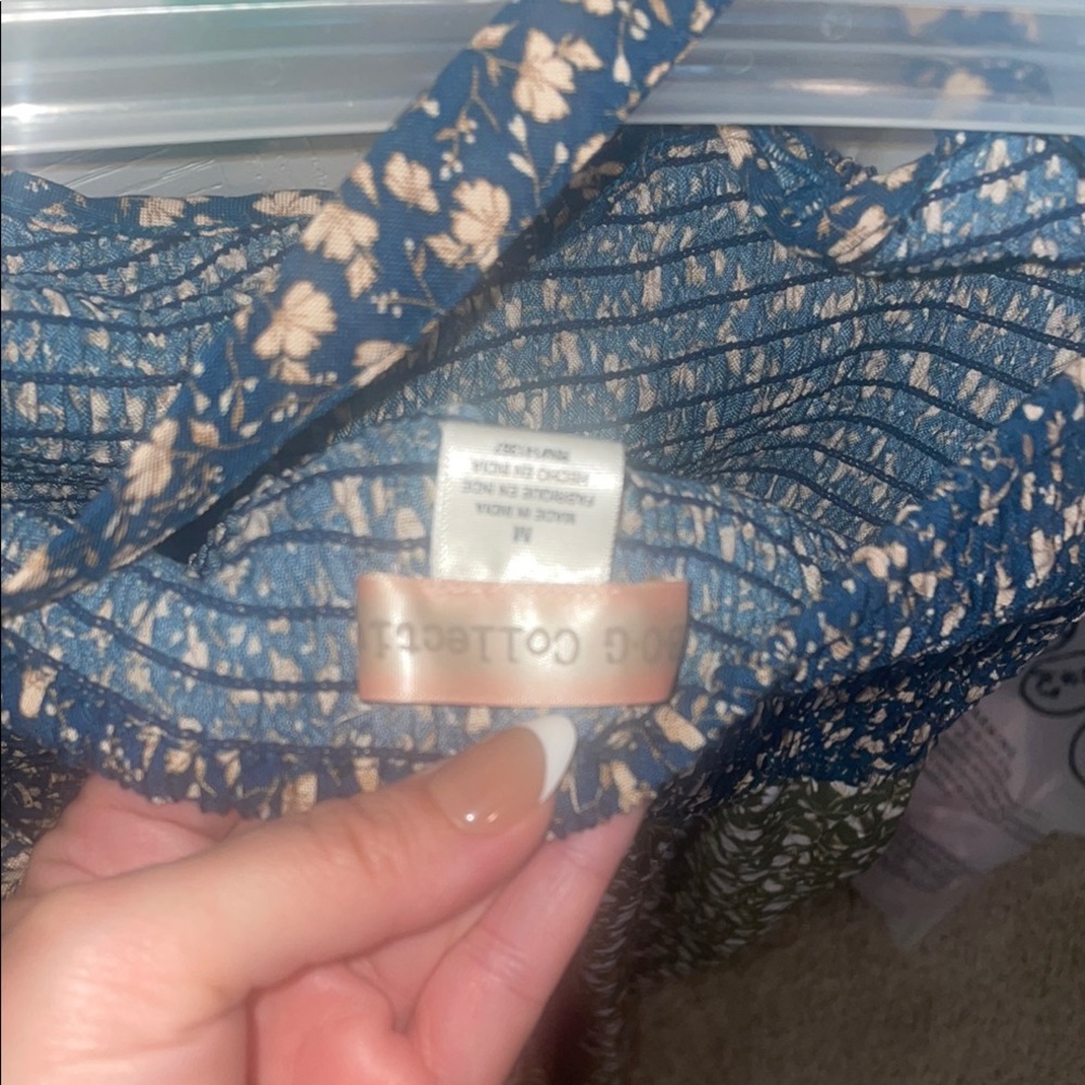 Boho Floral Print Jumpsuit - Picture 5 of 5